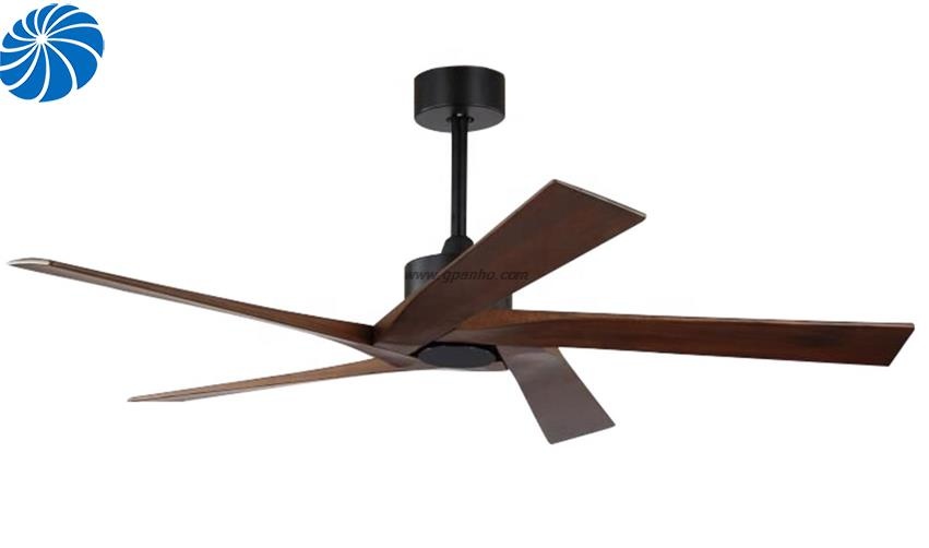 54 inch hot design solid wood ceiling fan for USA