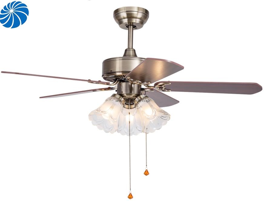 Classic American style plywood ceiling fan