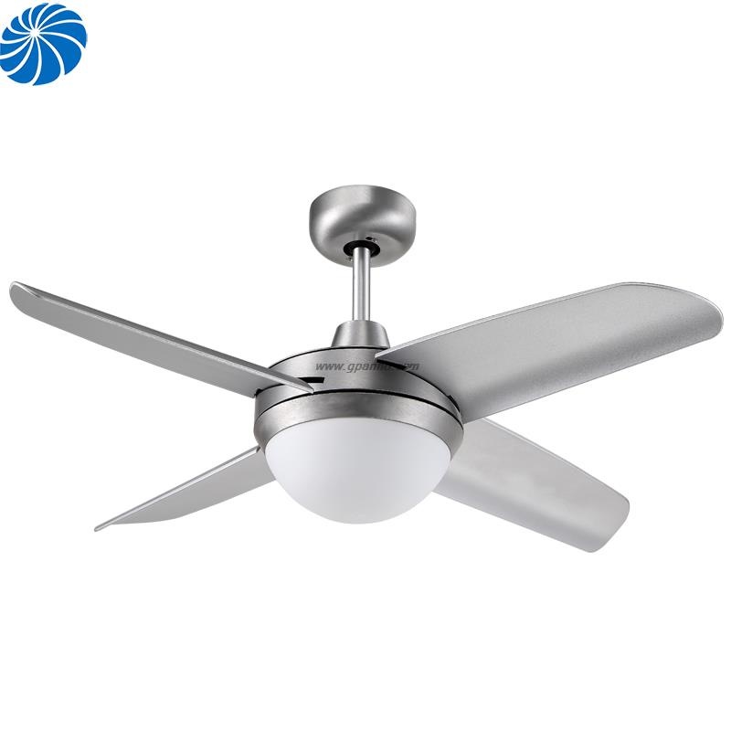 38 inch 4 ABS silver blade small ceiing fan light